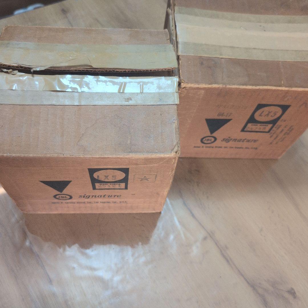 ビンテージ JBL LX5ネットワークペア 片方は未開封品です。