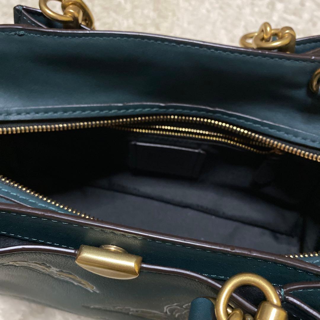 COACH コーチ　2way ハンドバッグ　ショルダーバッグ　バタフライ