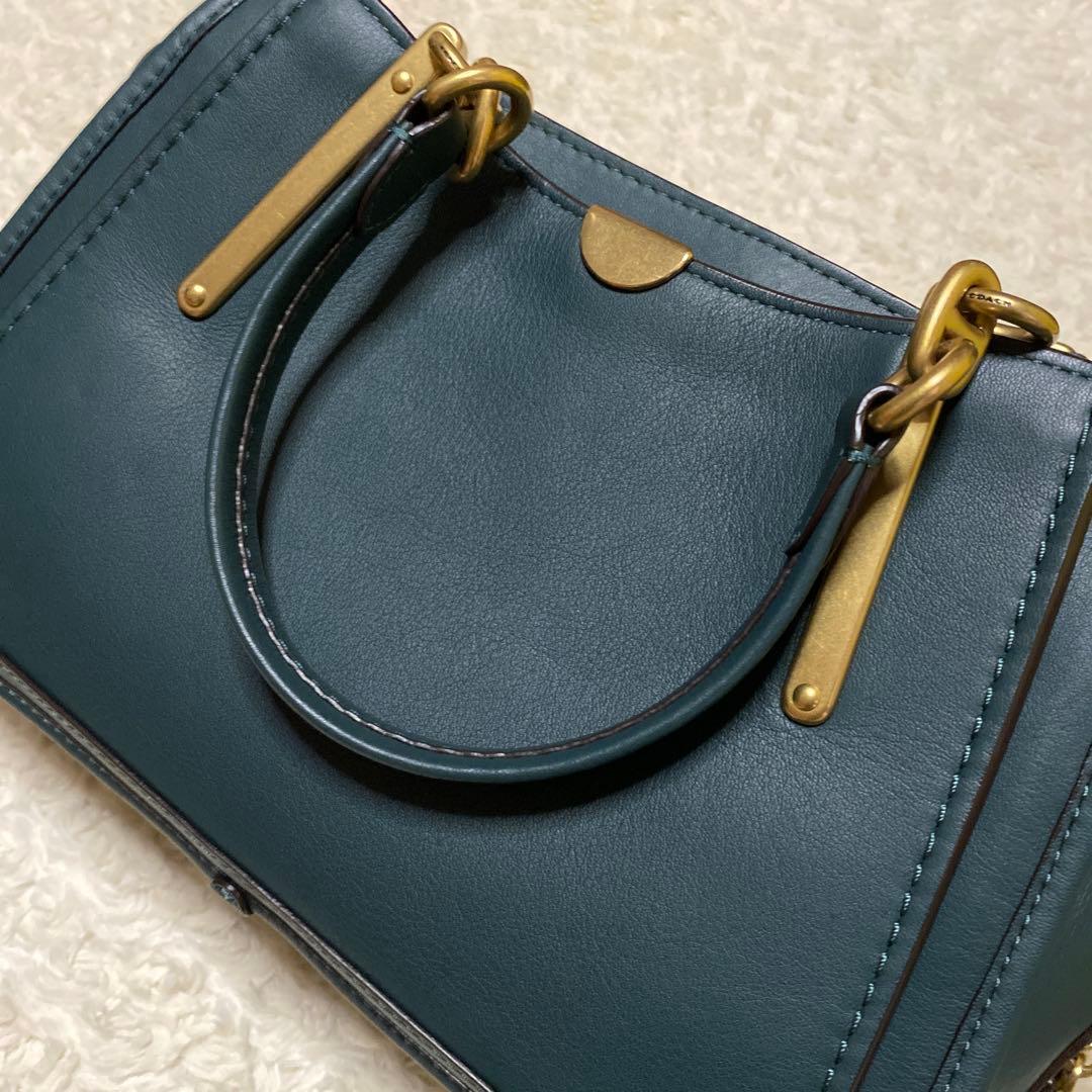 COACH コーチ　2way ハンドバッグ　ショルダーバッグ　バタフライ