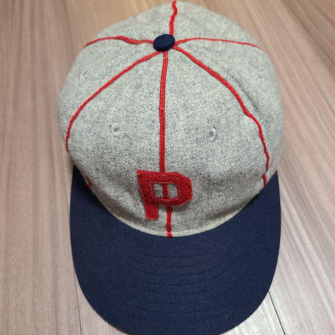 【90's‼️ヴィンテージ‼️】エベッツフィールド×Pロゴ×ウールキャップ