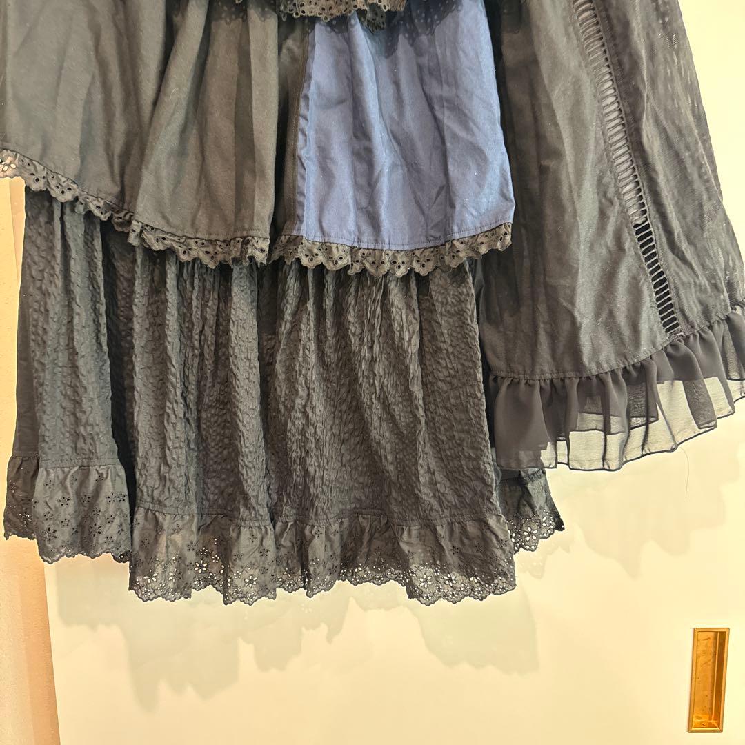 【25AW】【完売】BEAMS BOY TORI-TO / ティアード スカート