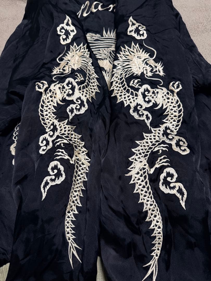 ２面用 CROPPED HEADS 龍 日本限定 スカジャン vintage