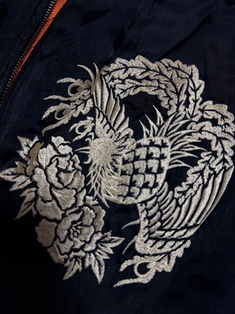 ２面用 CROPPED HEADS 龍 日本限定 スカジャン vintage