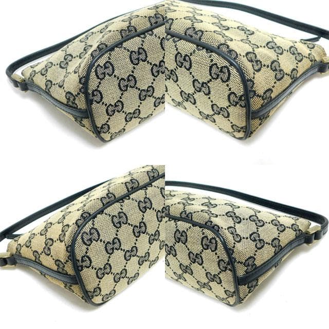 美品 GUCCI グッチ ハンドバッグ 舟形 GG 039・1103・2123