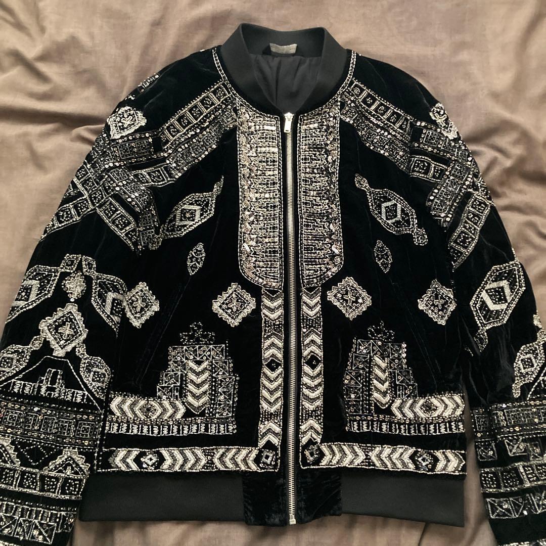 【超希少】ZARA スパンコールボンバージャケット