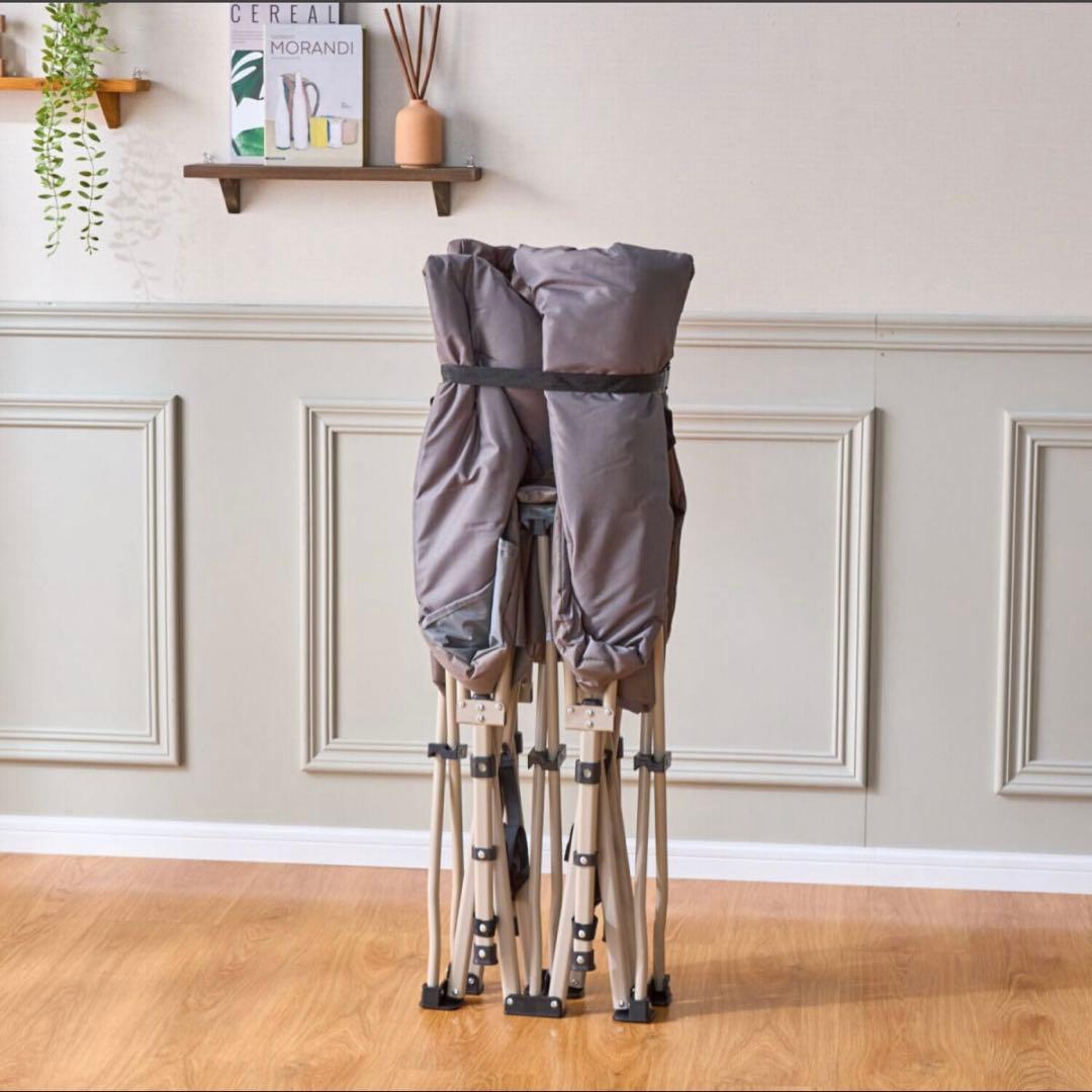 モリリン 簡単設置＆寝心地快適！ 折りたたみ式ベッド リラブルームモリリン