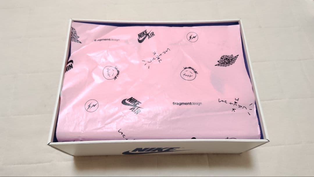 TravisScott × fragment × AirJordan 1 Low