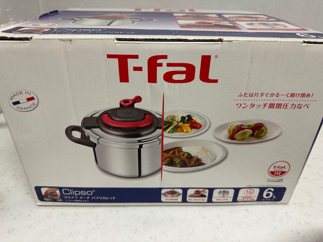 T-fal クリプソアーチ圧力鍋6L
