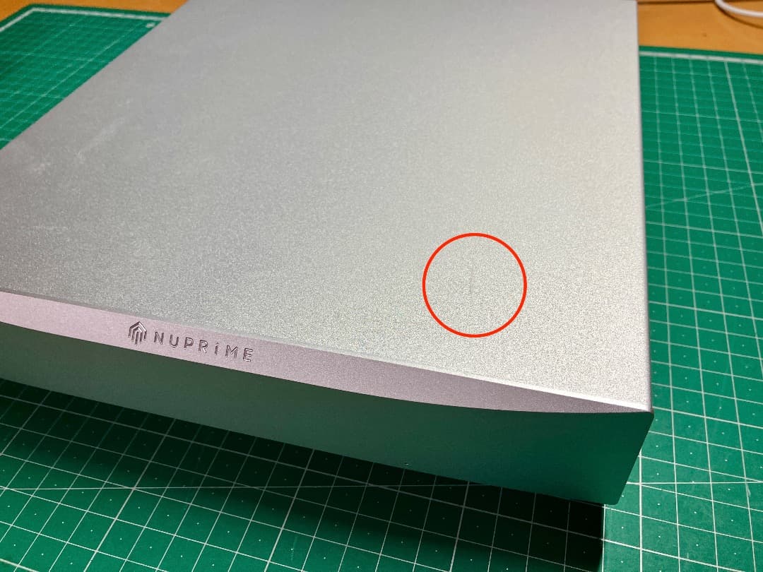 NuPrime ステレオパワーアンプ STA-9(シルバー)