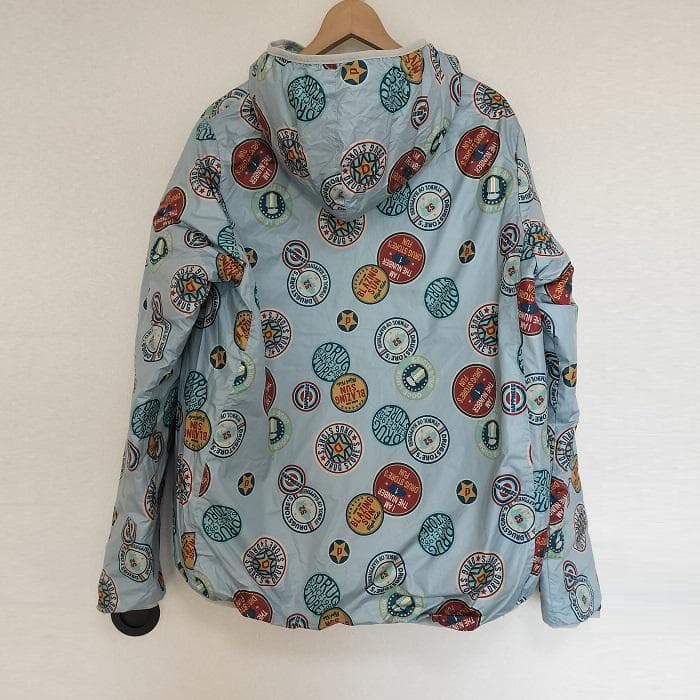 ★希少 ドラッグストアーズ　ダウンジャケット　リバーシブル　ブタ　グレー