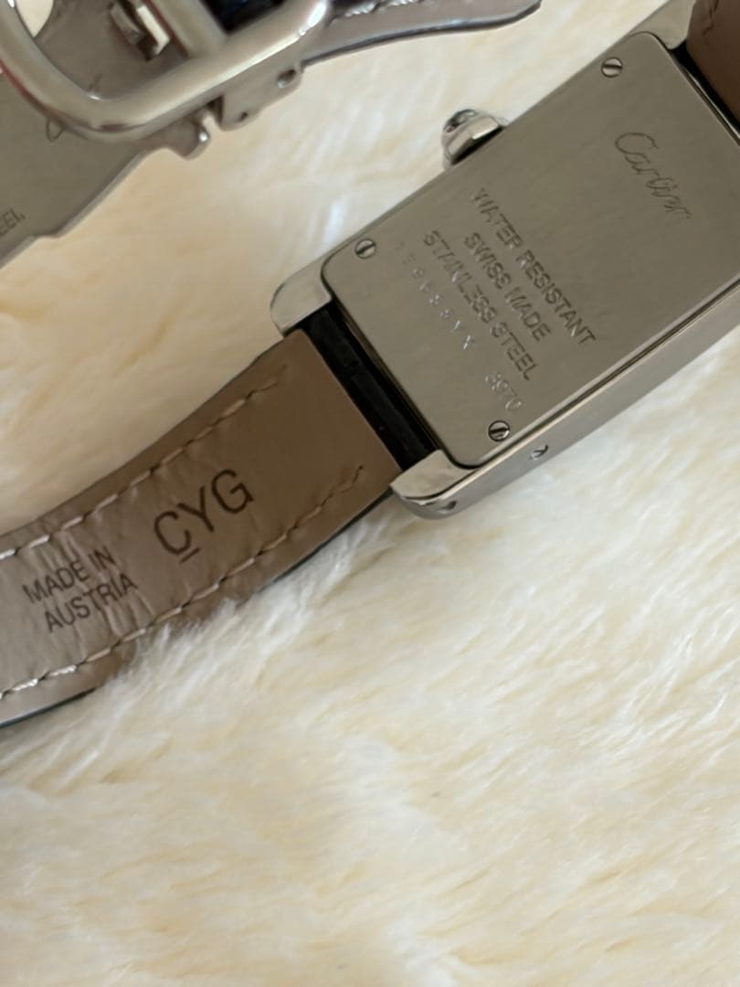 カルティエ　タンクアメリカンSM