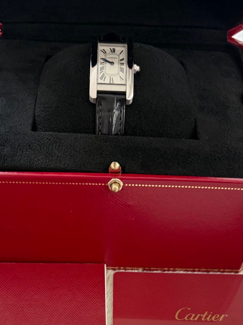カルティエ　タンクアメリカンSM
