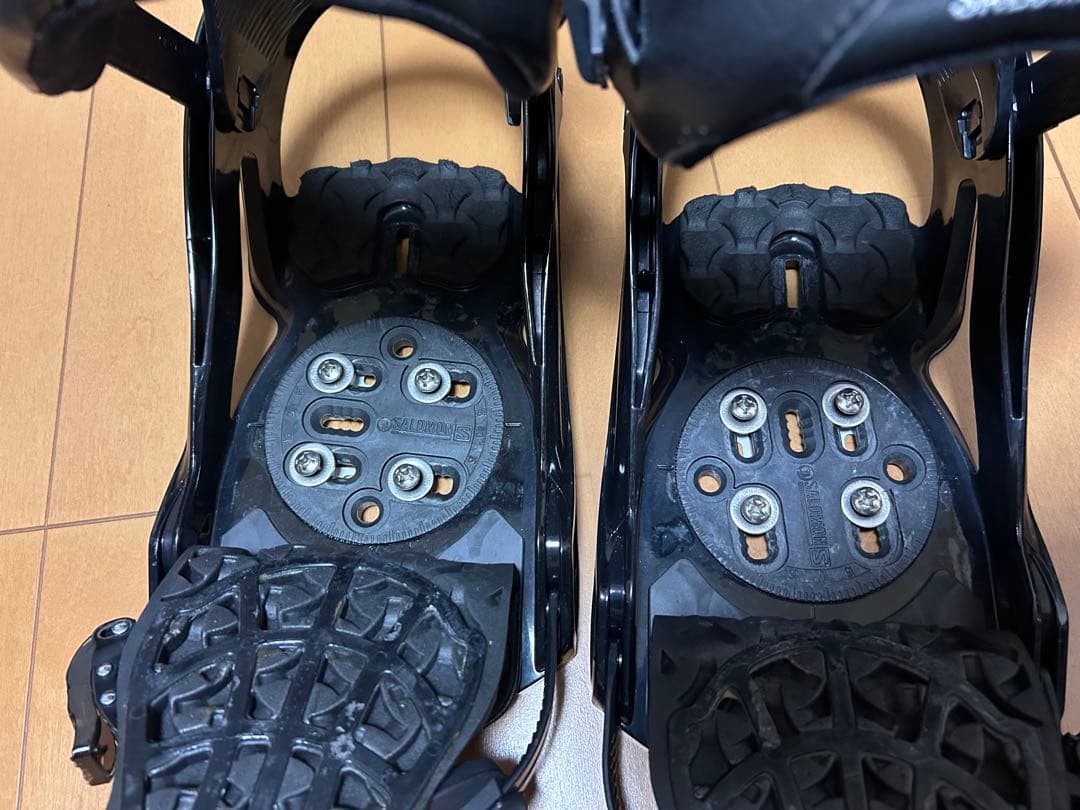 SALOMON RHYTHMスノーボード ビンディング ブラック　L