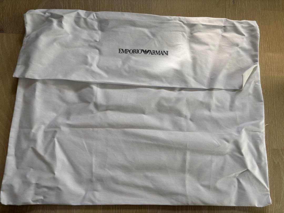 EMPORIO ARMANI マザーズバッグ ホワイト/ブラック