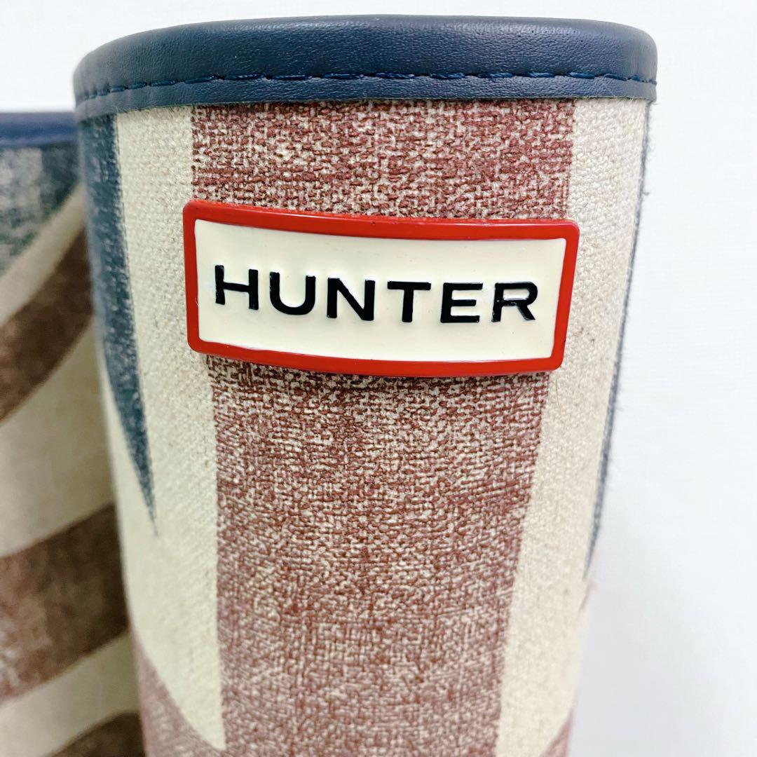 ハンター　HUNTER　レインブーツ　ユニオンジャック　限定品　長靴