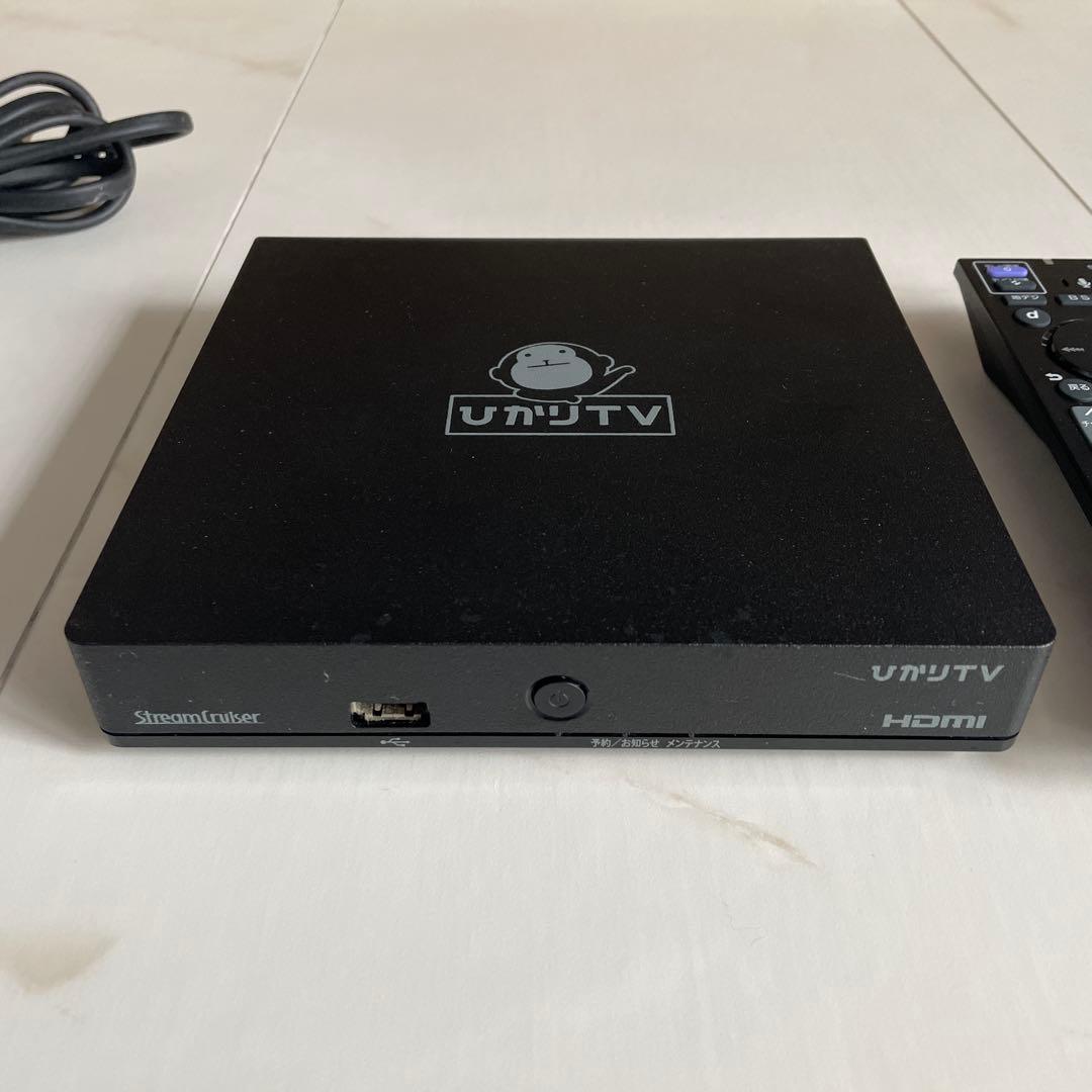 ひかりTV チューナー ST-3400 リモコン付き