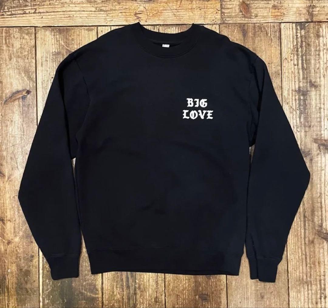 BIG LOVE RECORDS CLASSIC LOGO SWEAT Lサイズ