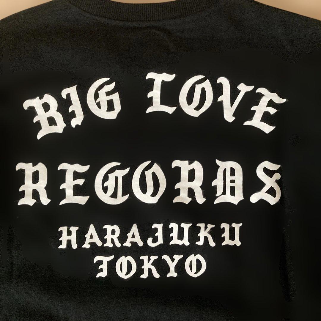 BIG LOVE RECORDS CLASSIC LOGO SWEAT Lサイズ