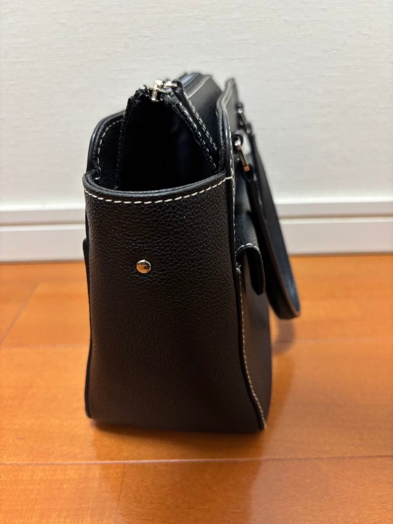 アニエスベー　ショルダーバッグ　ブラック