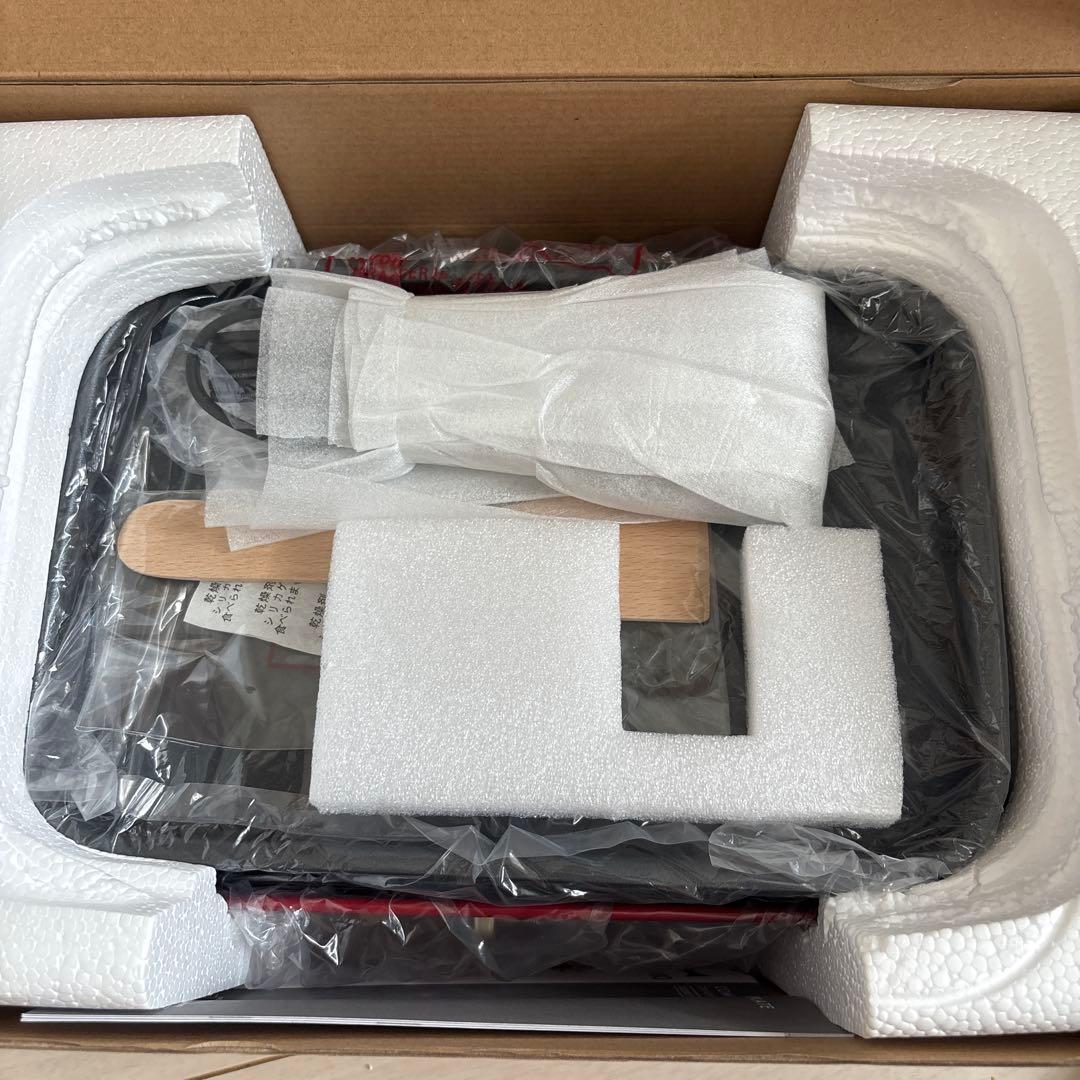 BRUNO ホットプレート レッド たこ焼きプレート付き