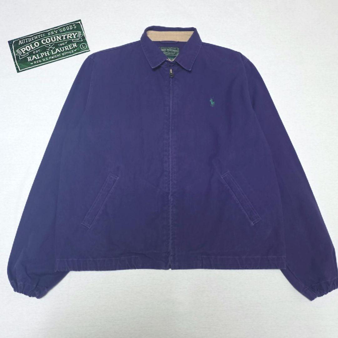 い*く様 80s 90s Polo Country ラルフローレンスイングトップ