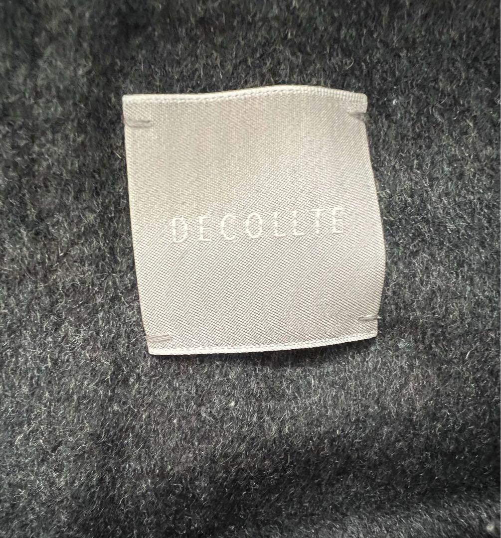 トップス DECOLLTE ACCESSORY wool  poncho