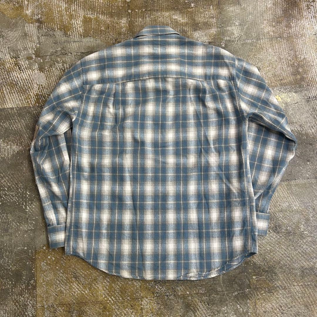PABLO VINCI Ombre check zip shirt サイズM