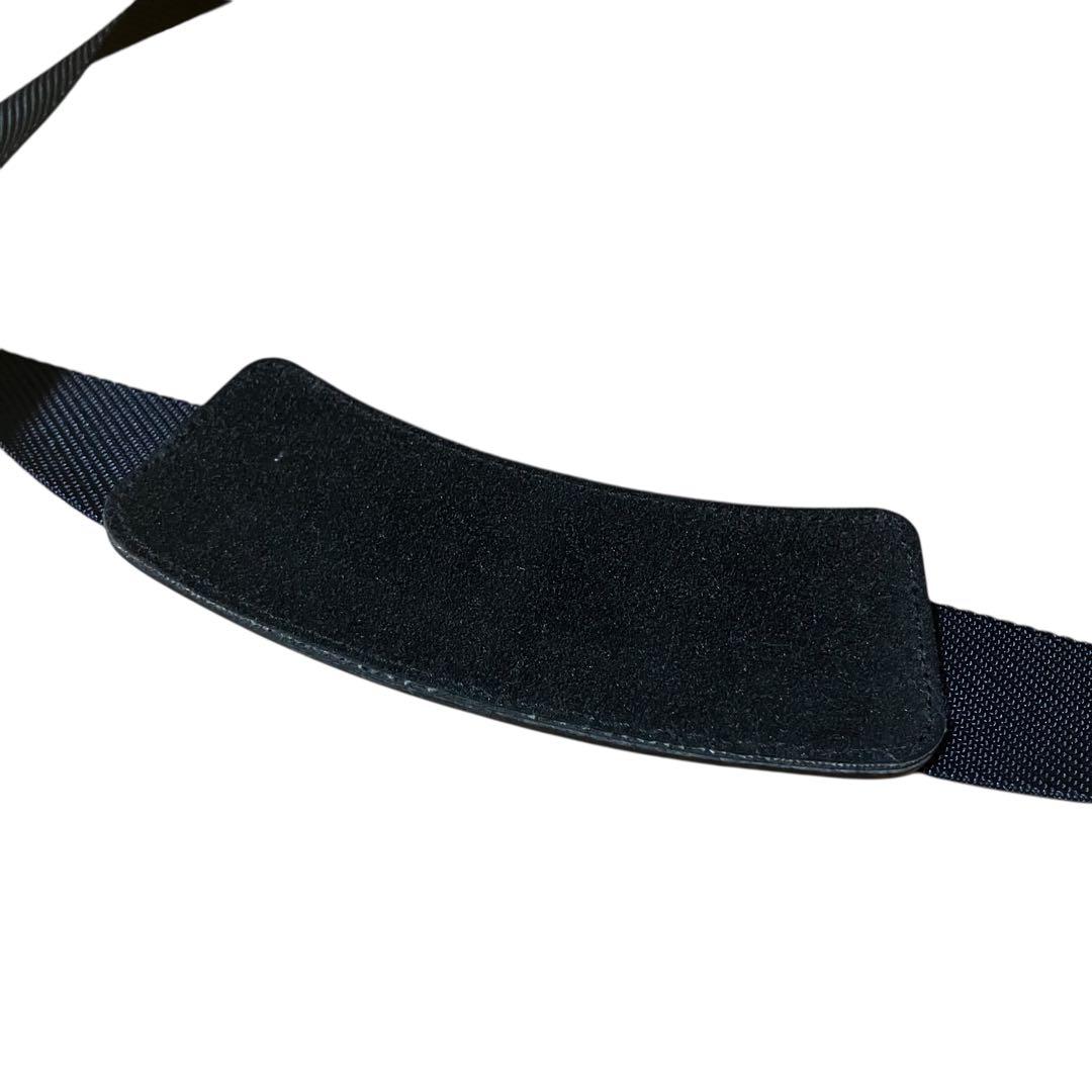 ✨美品✨バーバリーズ ヴィンテージ メッセンジャーバッグ 黒 グレー ナイロン