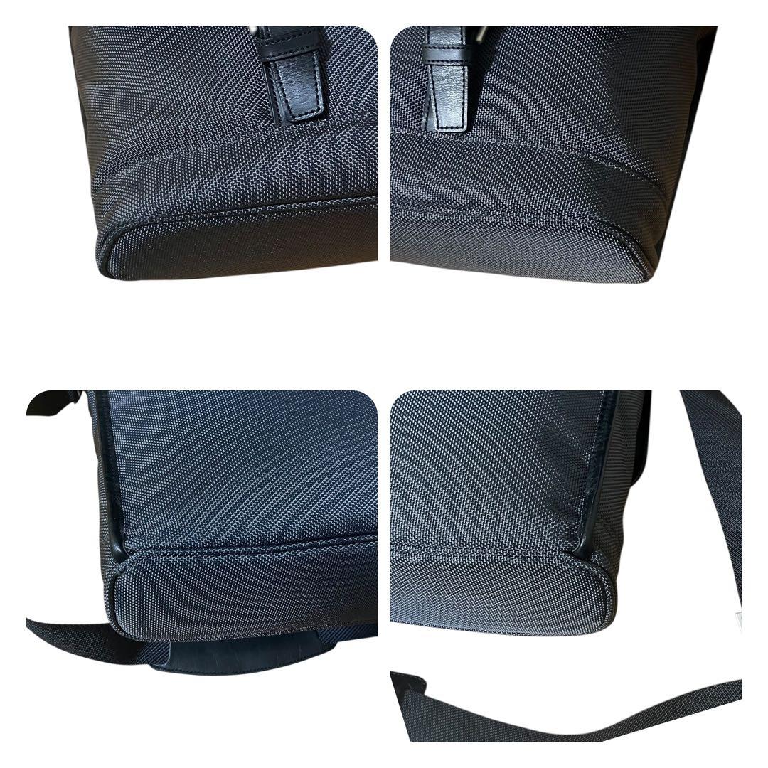 ✨美品✨バーバリーズ ヴィンテージ メッセンジャーバッグ 黒 グレー ナイロン