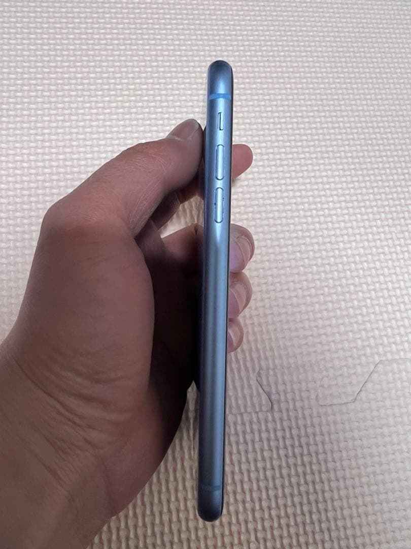 iPhone XR 128GB ブルー 本体 SIMロック解除