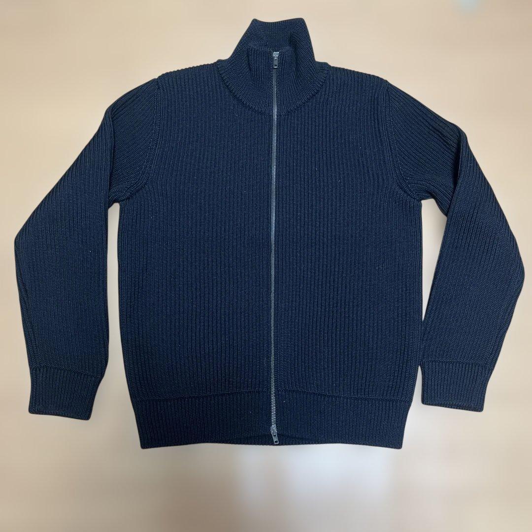 Y*読様 ほぼ新品 マルタン マルジェラ ⑭ドライバーズニット M 黒 スタッフ