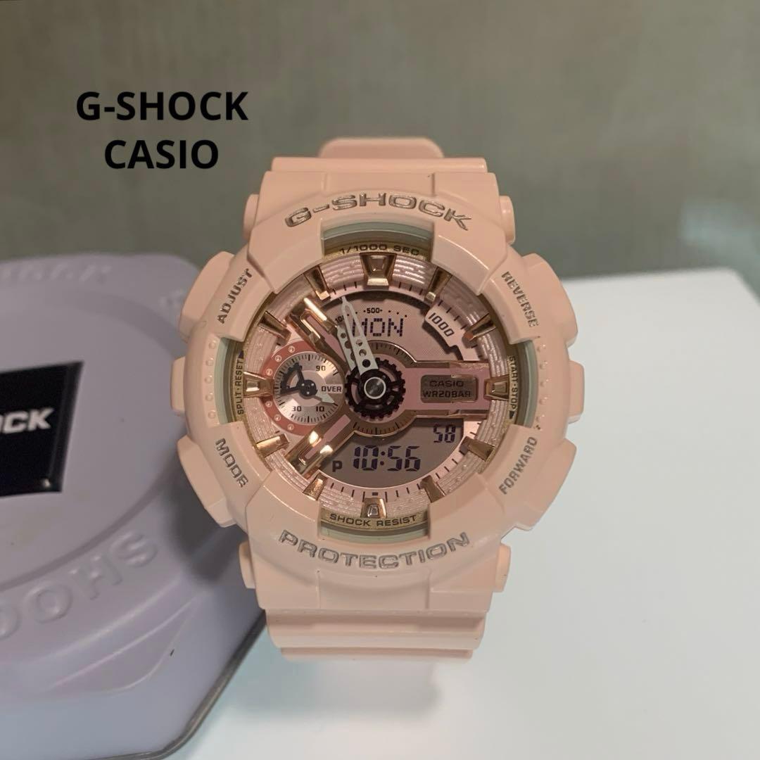 G-SHOCK／CASIO／GMA-S110MP／腕時計／ピンク／ほぼ未使用
