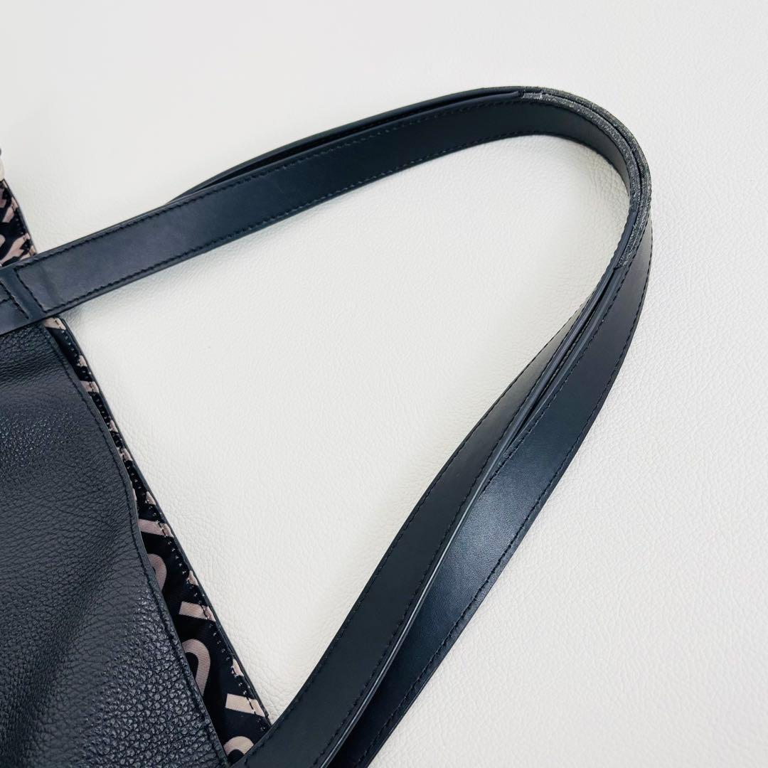 2721【美品】FURLA 本革 トートバッグ レザー A4収納 リバーシブル