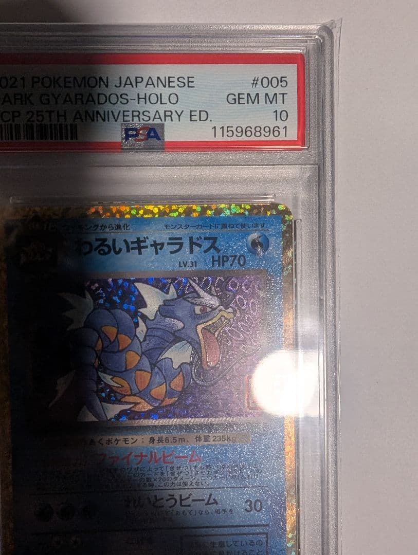 【即購入可】　PSA10　わるいギャラドス プロモカードパック 25th