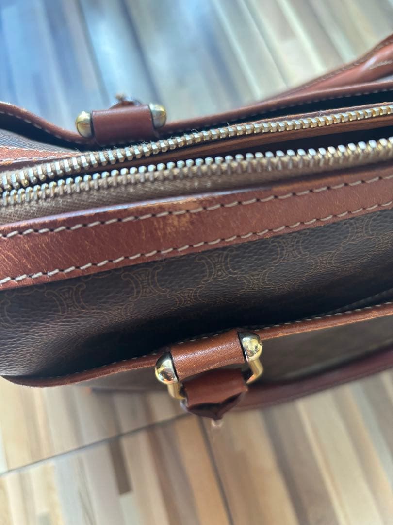 【限定価格】CELINE セリーヌ ハンドバッグ マカダム オールドセリーヌ