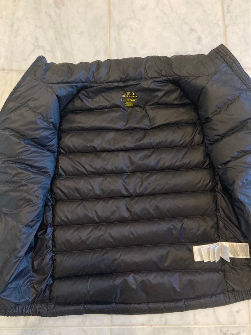 ◾️ ポロ　ラルフローレン　ダウンベスト　レディース　ブラック　Sサイズ