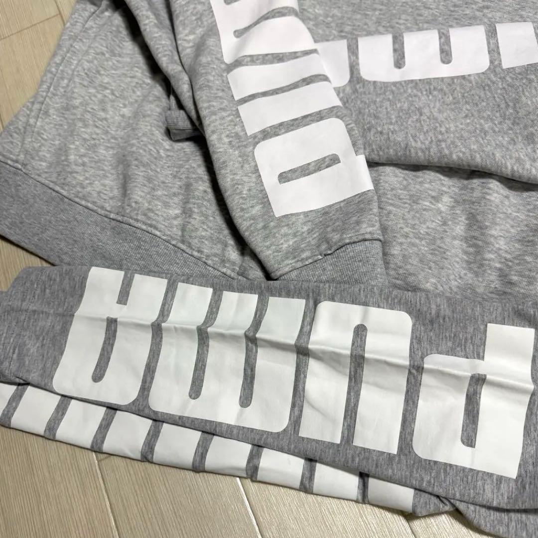 完売品　PUMA グレー ジャージ上下セット　パーカー　レギンス