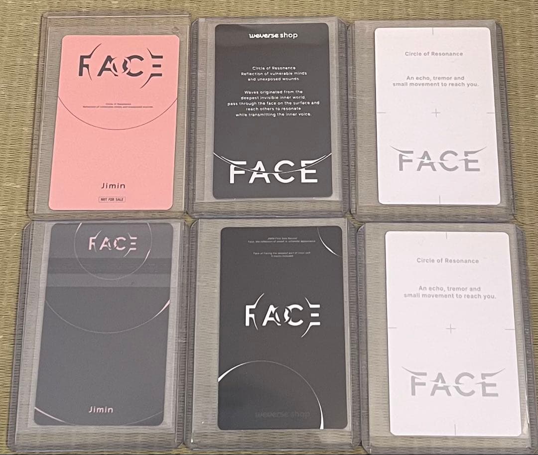 BTS ジミン FACE トレカ