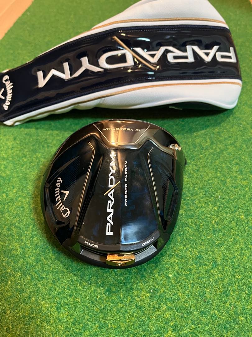 【美品】キャロウェイ　パラダイム ドライバー 9° ヘッド単品 ヘッドカバー付