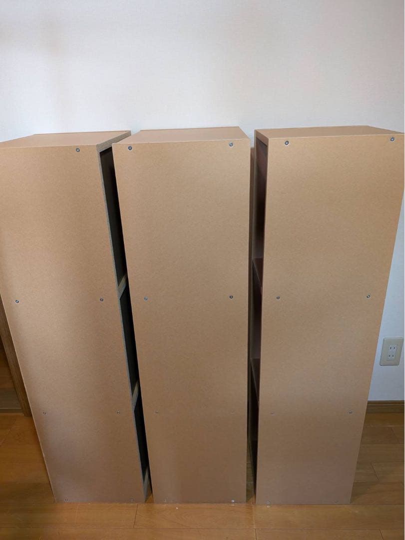 ■送料込■無印 MUJI パルプボードボックス 3段 棚 シェル廃盤カラーBOX