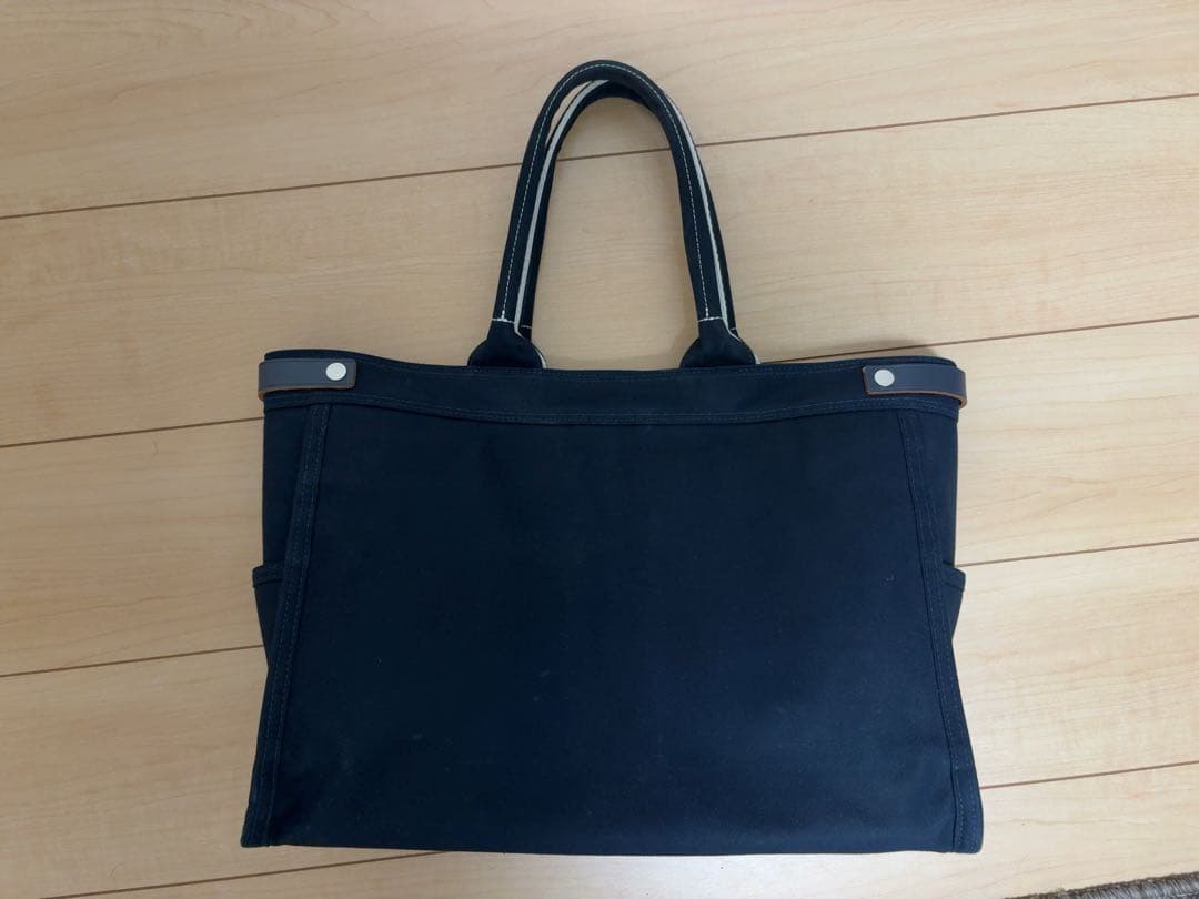 Porter ネイビーキャンバストートバッグ(M)