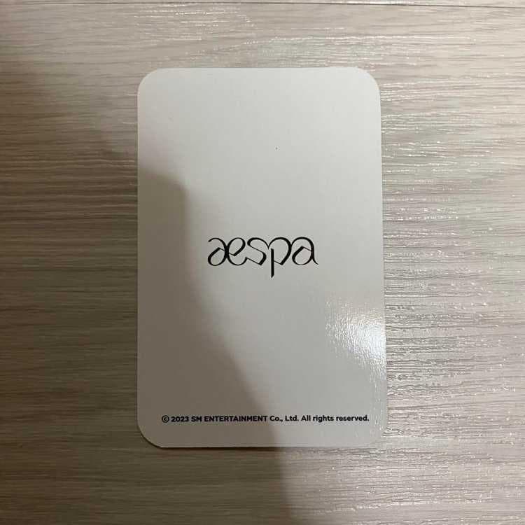 ★SGS限定トレカ★ aespa エスパ ジゼル GISELLE ペンライト