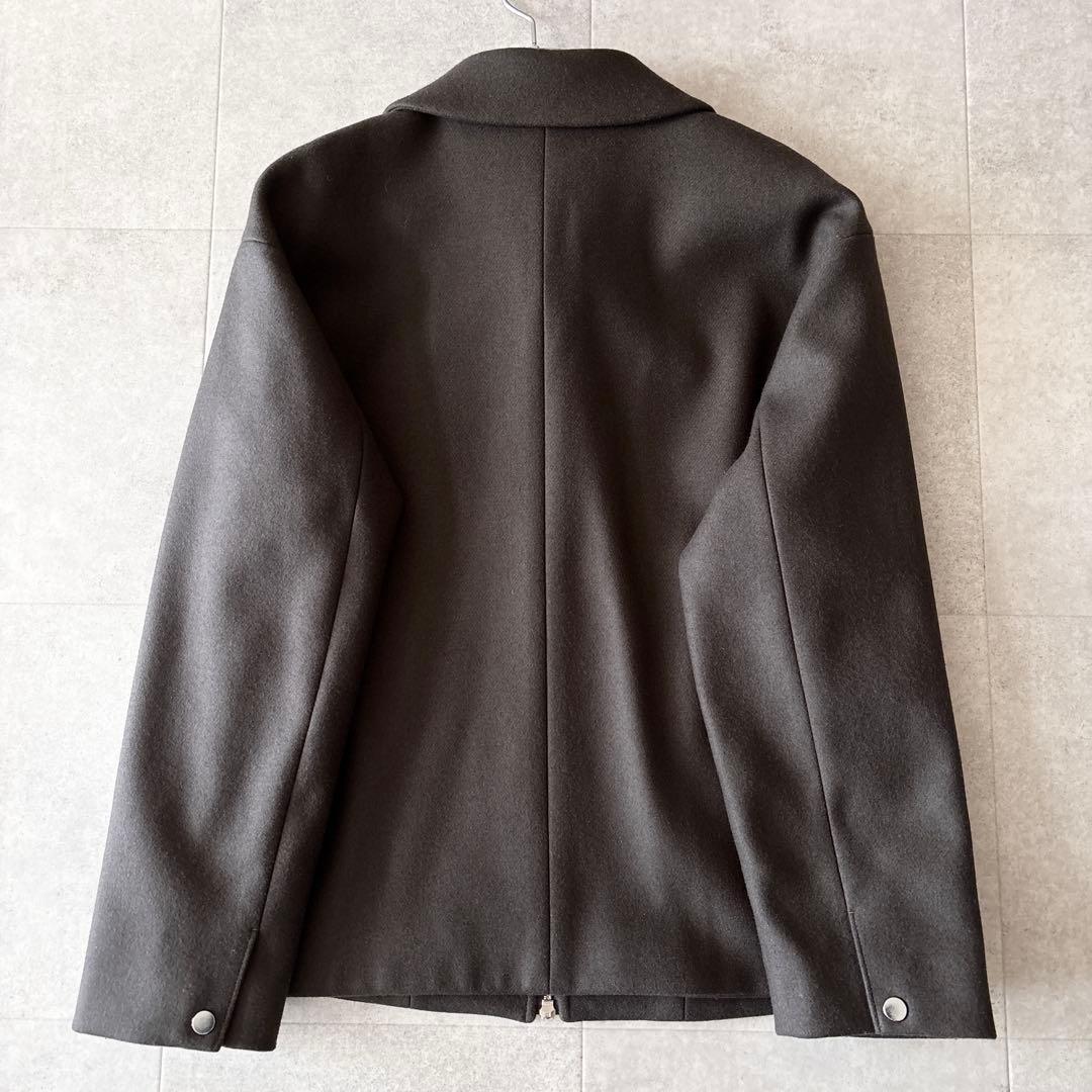 未使用級✨️パブリックトウキョウ Super 140’s ウールブルゾン 3 茶