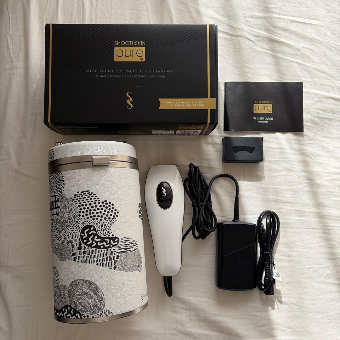 【SMOOTHSKIN】purefit ピュアフィット バニティバッグ 白