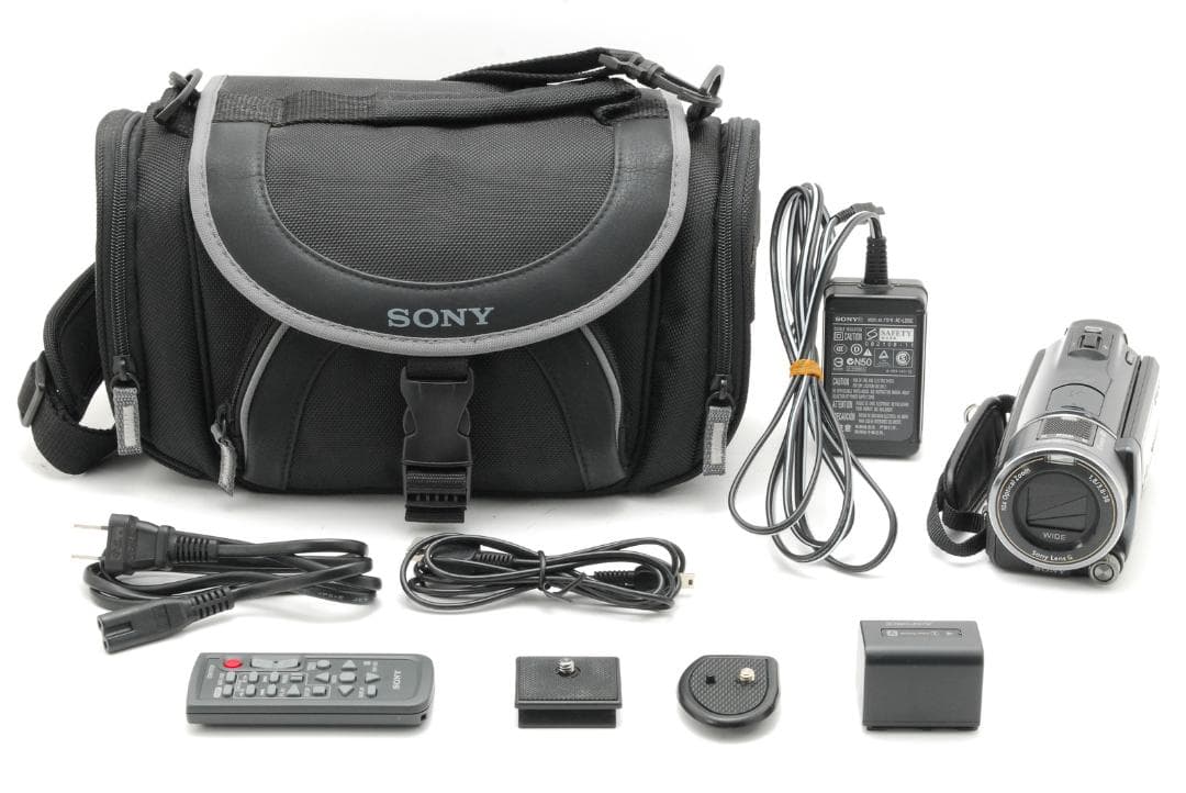 【収納バッグ付き】ソニー SONY HDR-CX550V ブラック