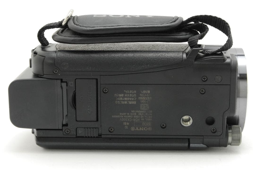 【収納バッグ付き】ソニー SONY HDR-CX550V ブラック