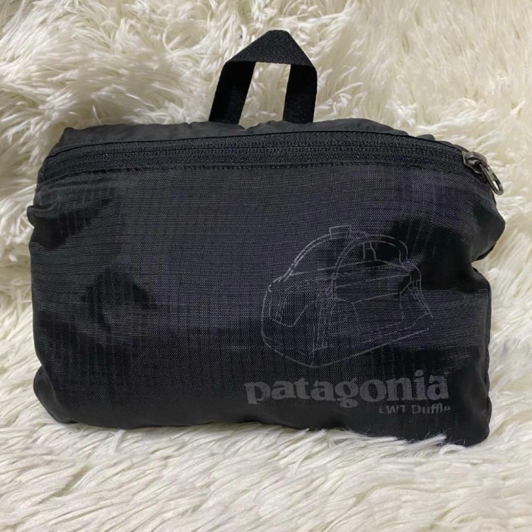 廃盤品　パタゴニア　ライトウェイト　トラベル　ダッフル　バック　黒　パッカブル