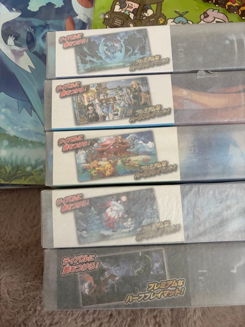 ポケカ　ファイル　リフィル　デッキケース　デッキシールド　プレイマット