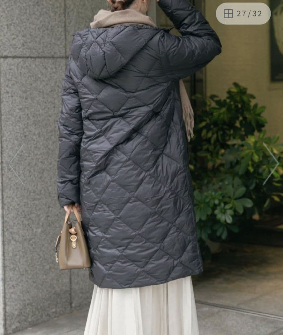 ジャケット・アウター TAION HOOD LONG DOWN JACKET