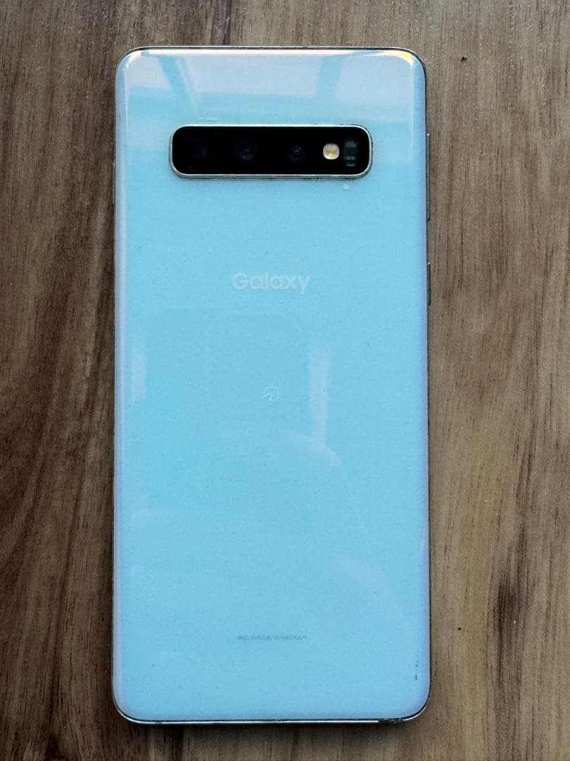 Samsung Galaxy S10 ホワイト 本体